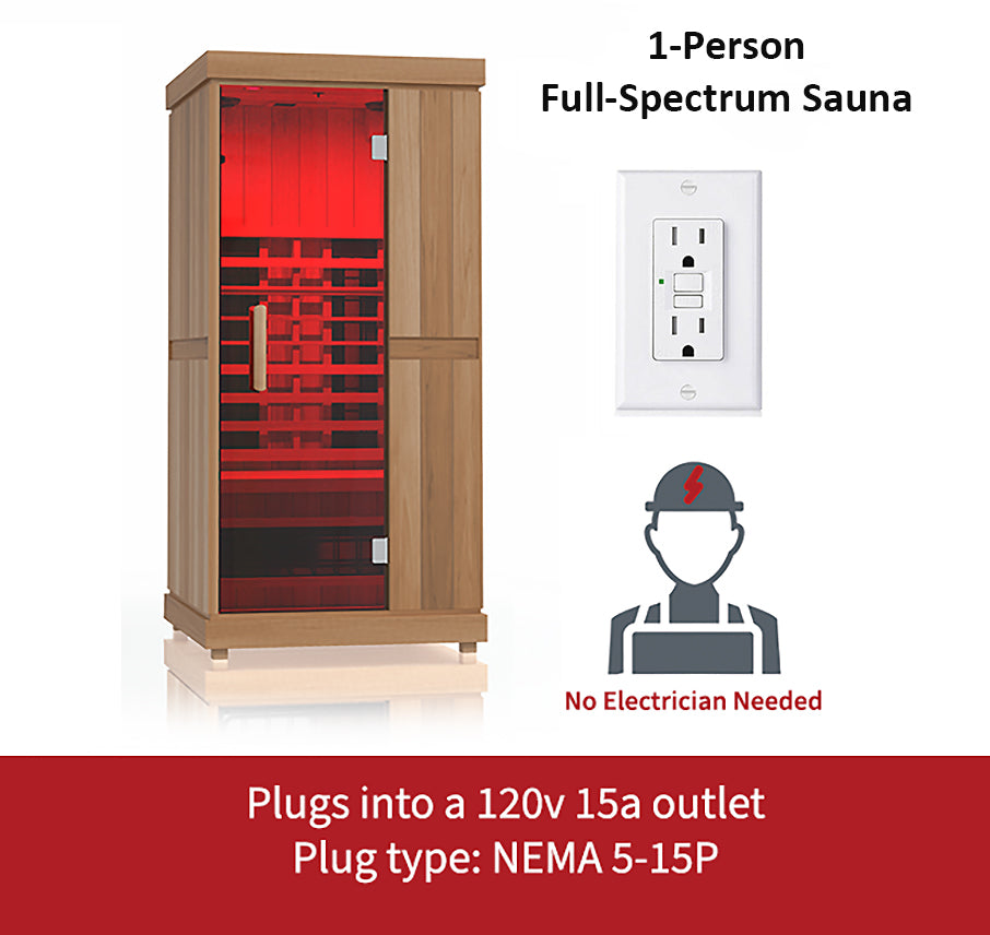 FD-2 Full-Spectrum Infrared Sauna | Finnmark Designs