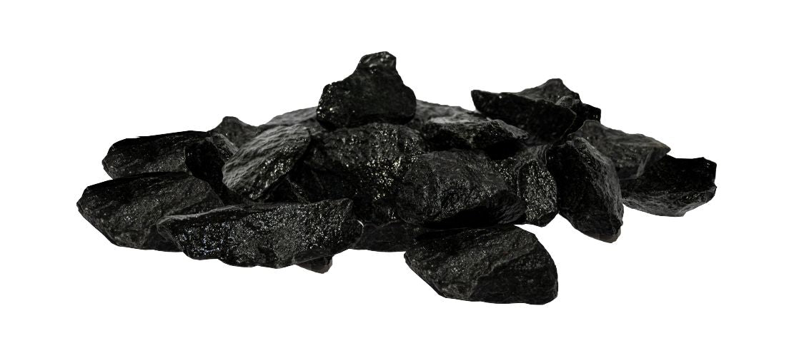 Vulcanite Sauna Heater Stones, Split-Face, 5-10cm