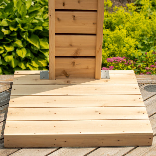 Leisurecraft Sierra Outdoor Shower - Assembly Diagram