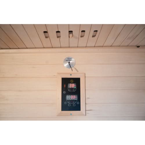 SunRay Bristow 2-Person Outdoor Traditional Sauna - Image 7