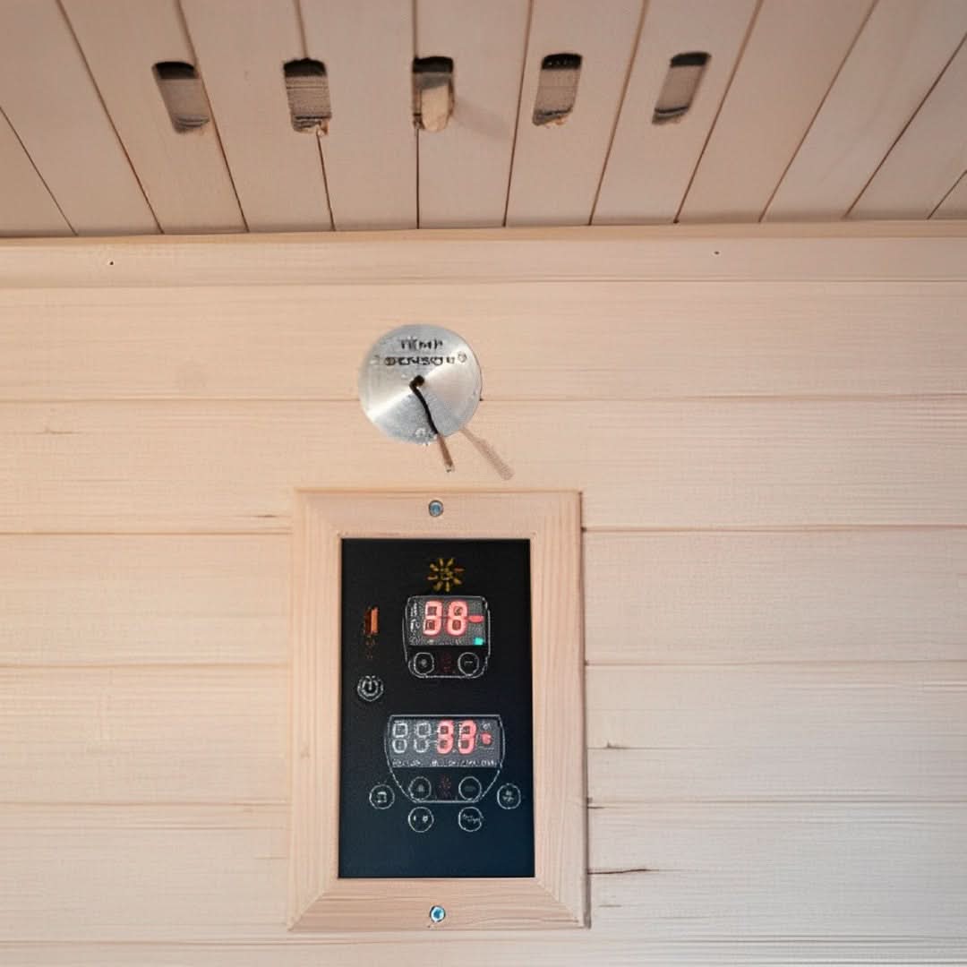 SunRay Freeport 3-Person Outdoor Traditional Sauna - Image 4