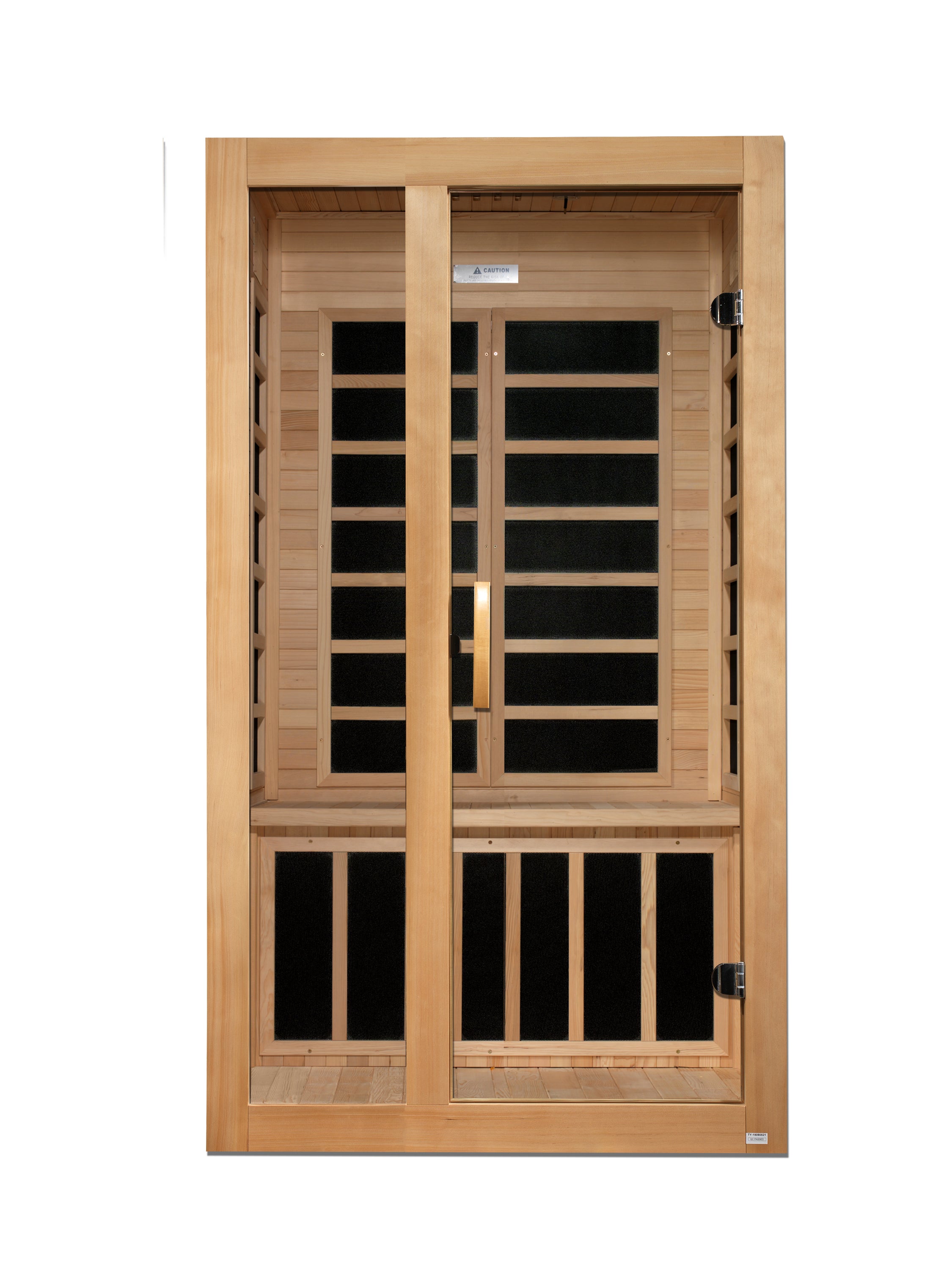 Dynamic Gracia Elite 1-2-person Ultra Low EMF (Between 3-5MG) FAR Infrared Sauna (Canadian Hemlock) (DYN-6119-01 Elite)