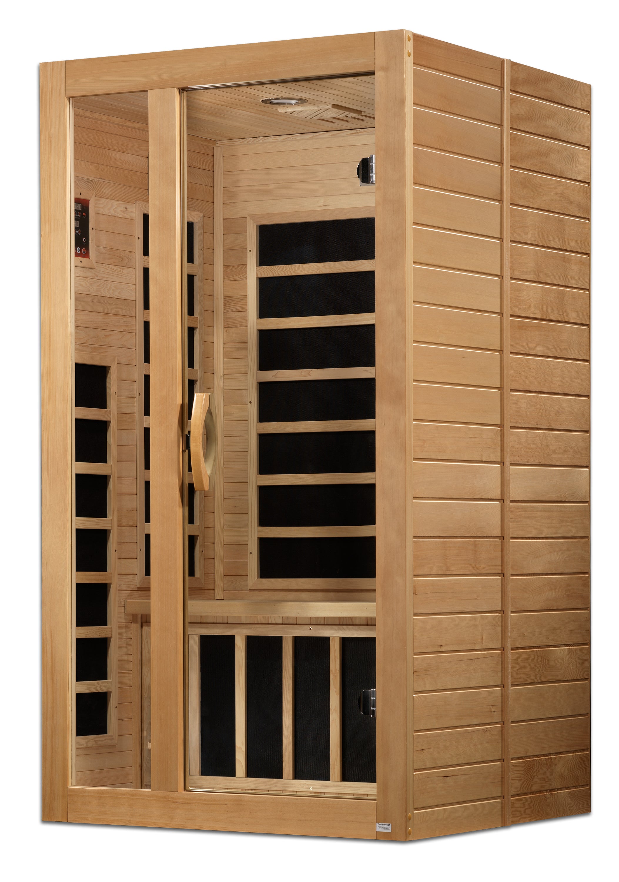 Dynamic Gracia Elite 1-2-person Ultra Low EMF (Between 3-5MG) FAR Infrared Sauna (Canadian Hemlock) (DYN-6119-01 Elite)