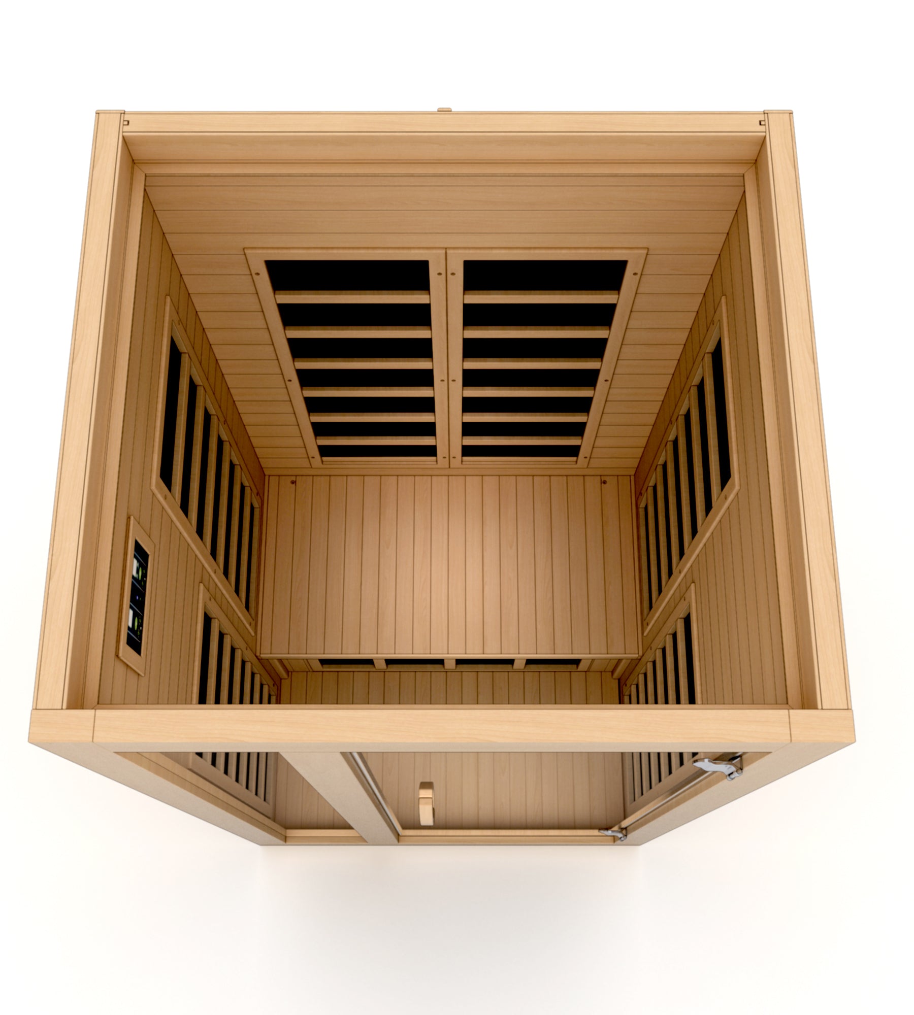 Dynamic Gracia Elite 1-2-person Ultra Low EMF (Between 3-5MG) FAR Infrared Sauna (Canadian Hemlock) (DYN-6119-01 Elite)