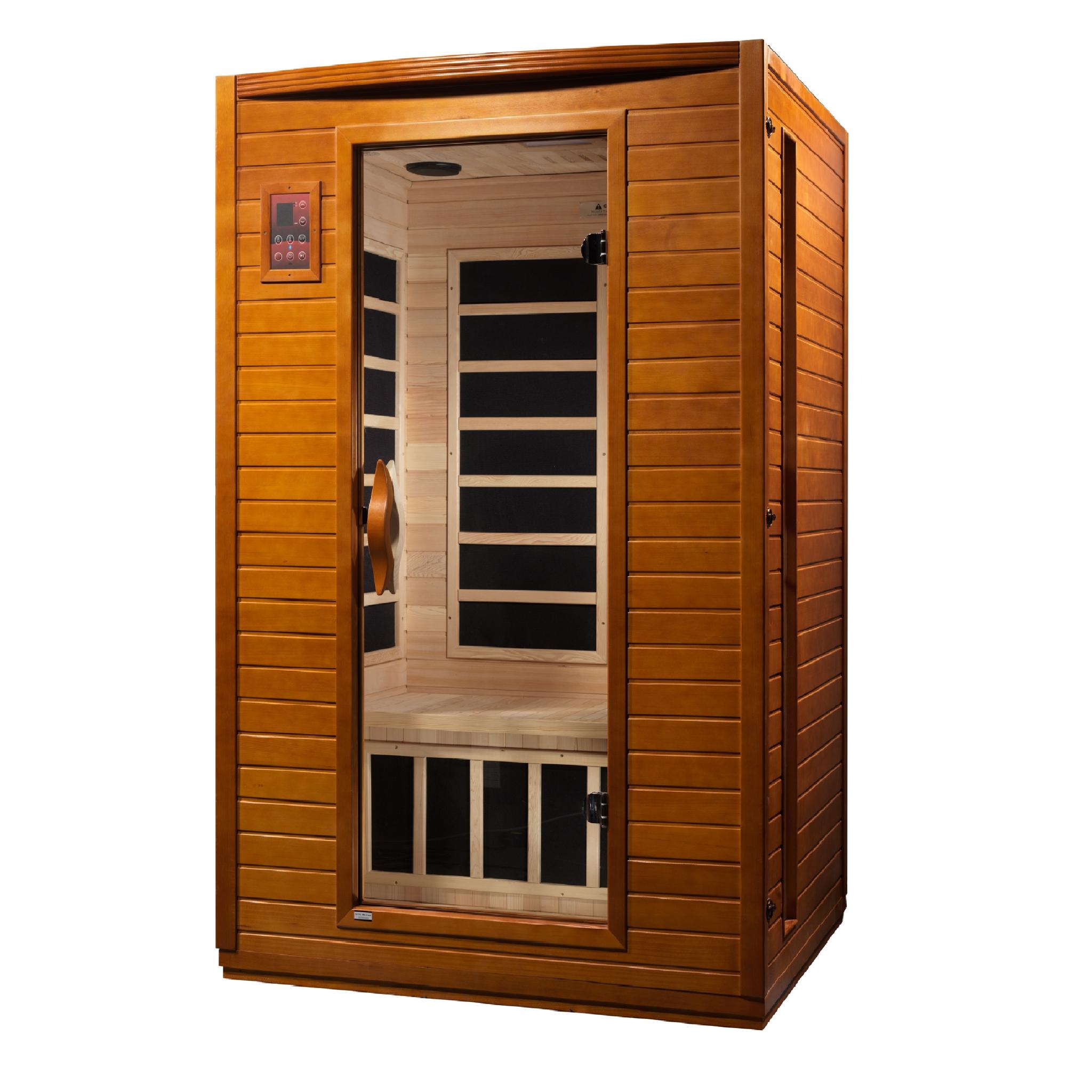 Dynamic Versailles 2 Person Low EMF Far Infrared Sauna by Golden Designs (DYN-6202-03)