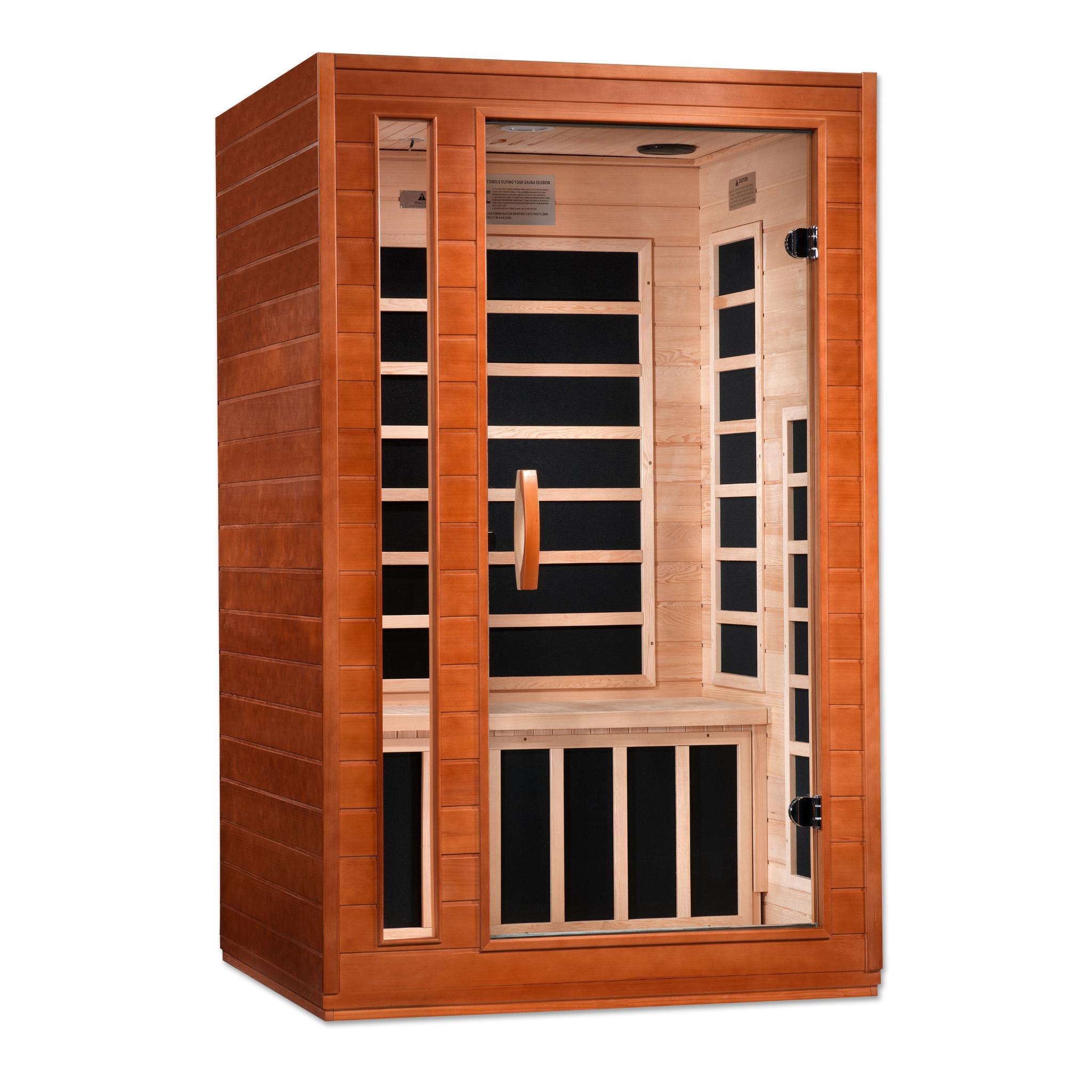 Dynamic Cordoba 2 Person Ultra Low EMF Far Infrared Sauna by Golden Designs (DYN-6203-01)