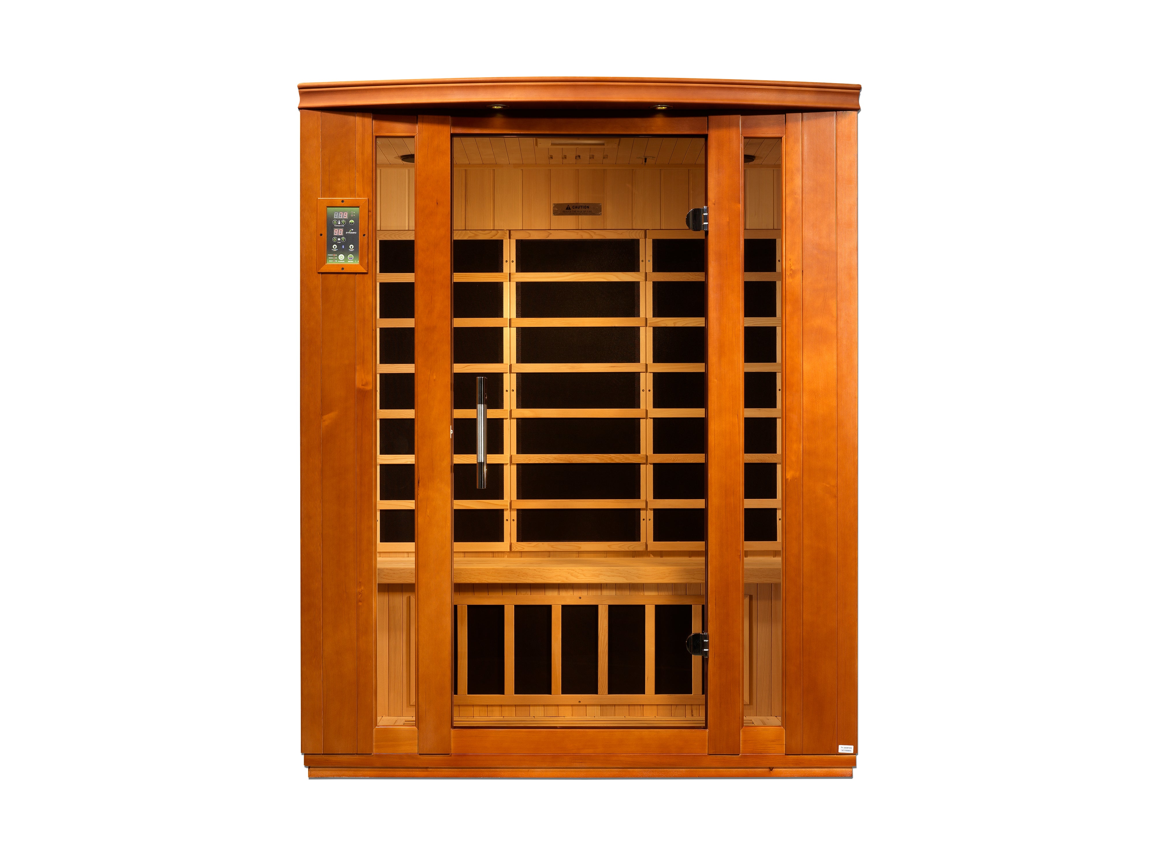 Dynamic Bellagio 3-person Low EMF (Between 5-10MG) FAR Infrared Sauna (Canadian Hemlock) (DYN-6306-02)