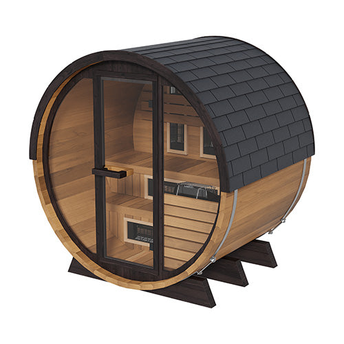 FD-7 Combination Infrared Barrel Sauna – Thermo-Aspen | Finnmark Designs