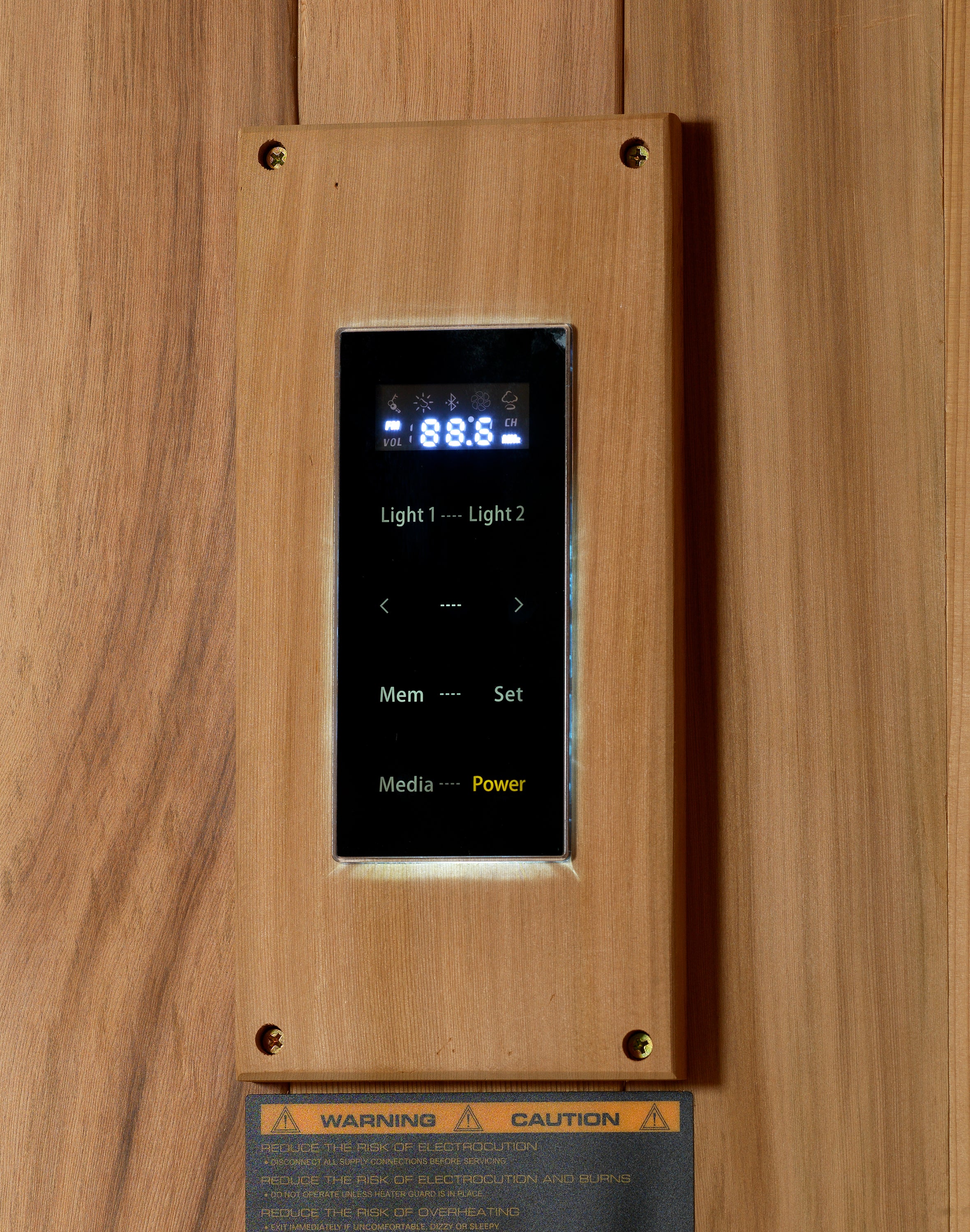 Golden Designs 2025 Updated "Osla Edition" 6 Person Traditional Sauna - Canadian Red Cedar Interior and Pacific Premium Clear Cedar Exterior (GDI-7689-02)