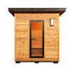 SunRay Denali 4-Person Contemporary Outdoor Sauna