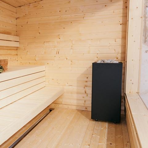 CORE Series Sauna Heater, Black Exterior, Up to 10.5kW