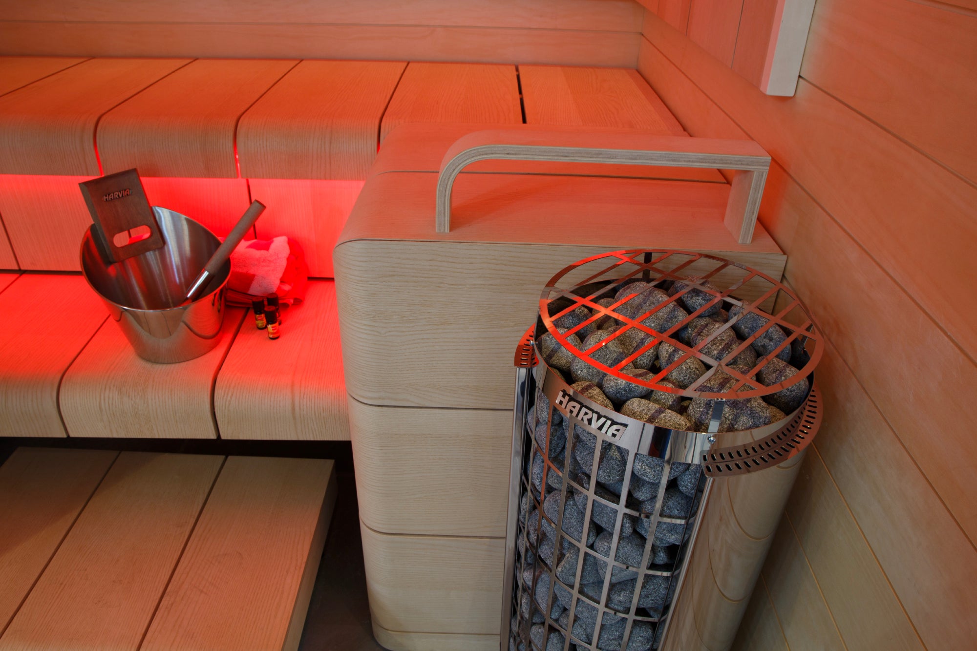 Cilindro Half Series 10.5kW Stainless Steel Sauna Heater at 240V 1PH