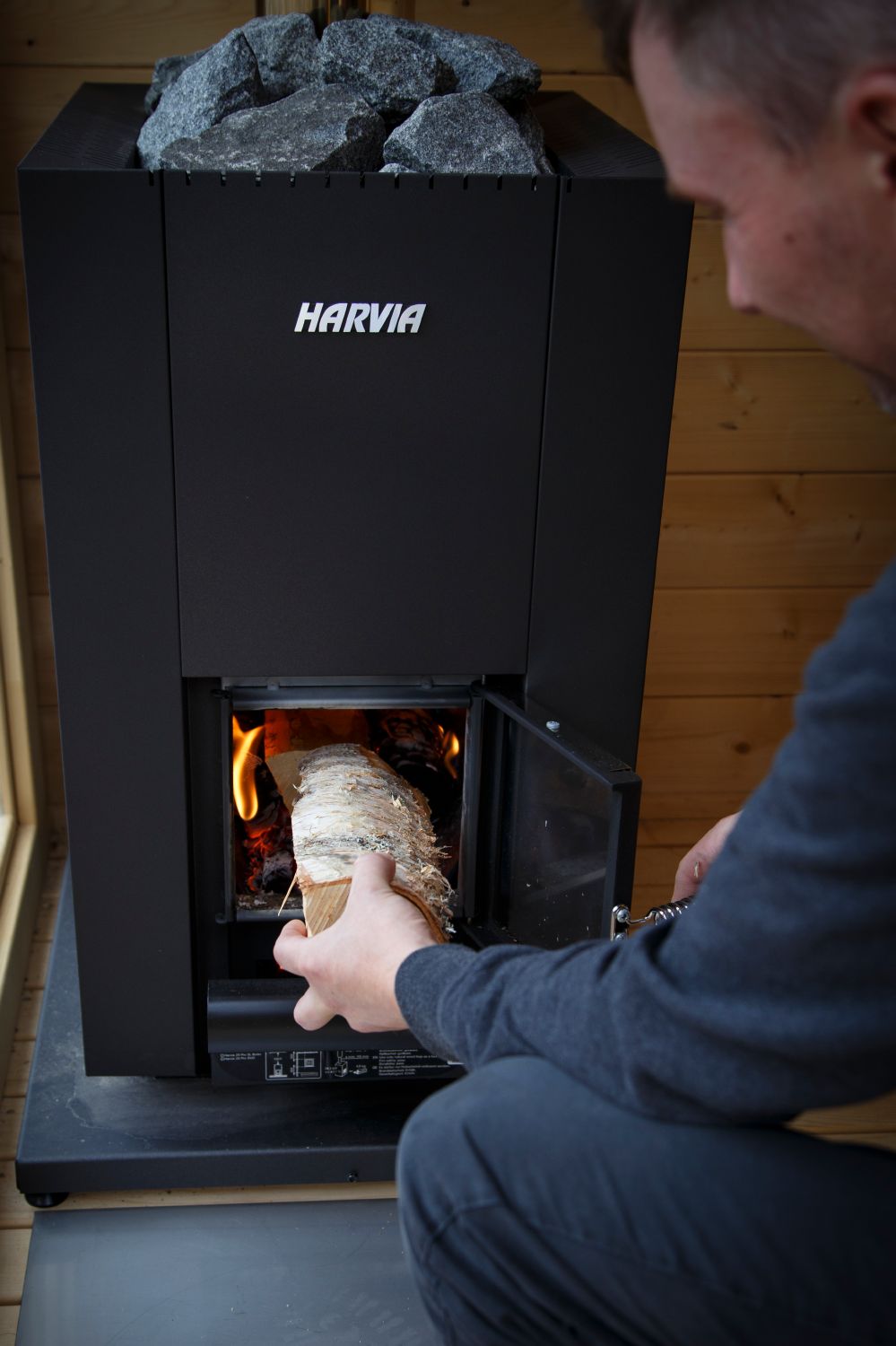 Linear Series, 17.9kW, Wood Sauna Stove