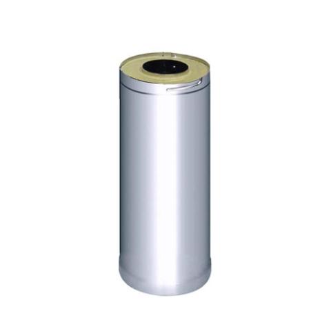 Sauna Wood Stove Chimney Extension, 500mm, Stainless Steel