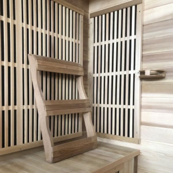 SunRay Roslyn 4-Person Indoor Infrared Sauna with Side Bench - Image 6