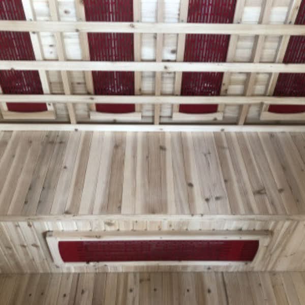 SunRay Grandby 3-Person Outdoor Infrared Sauna - Image 5