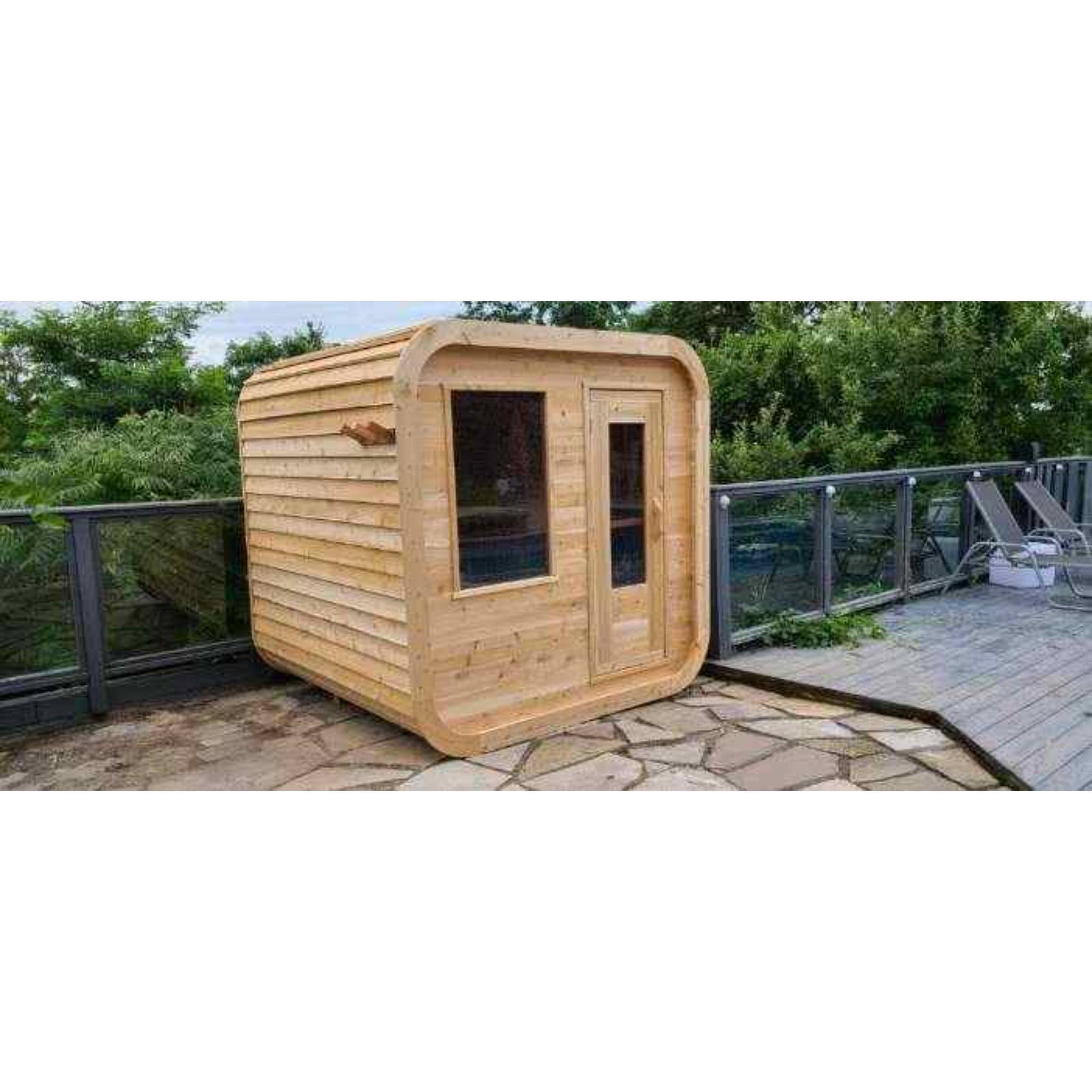 Leisurecraft Canadian Timber Luna Sauna with Electric Heater (CTC22LU)