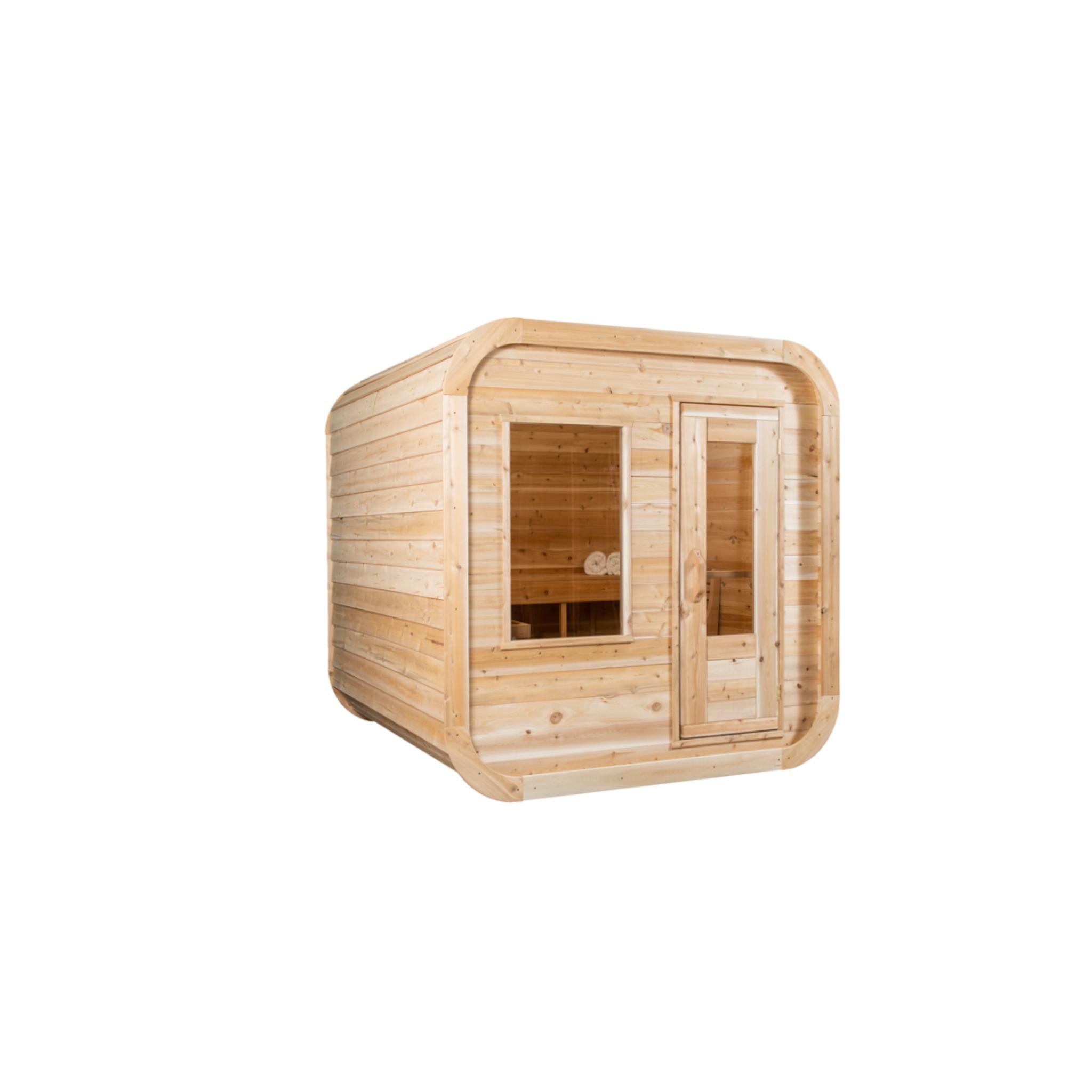 Leisurecraft Canadian Timber Luna Sauna with Electric Heater (CTC22LU)