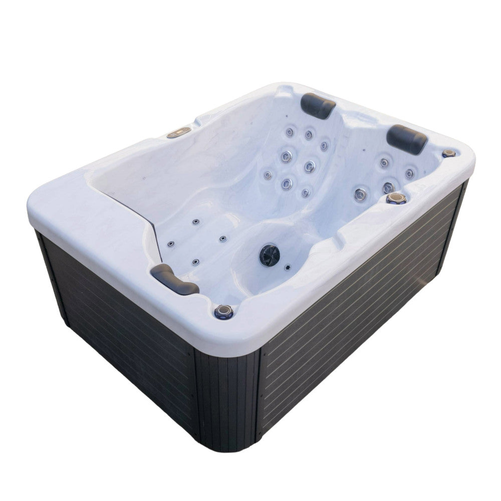 Luxury Spas Allure 3 Person Hot Tub — 29 Jet Hydrotherapy Spa (WS-7011)