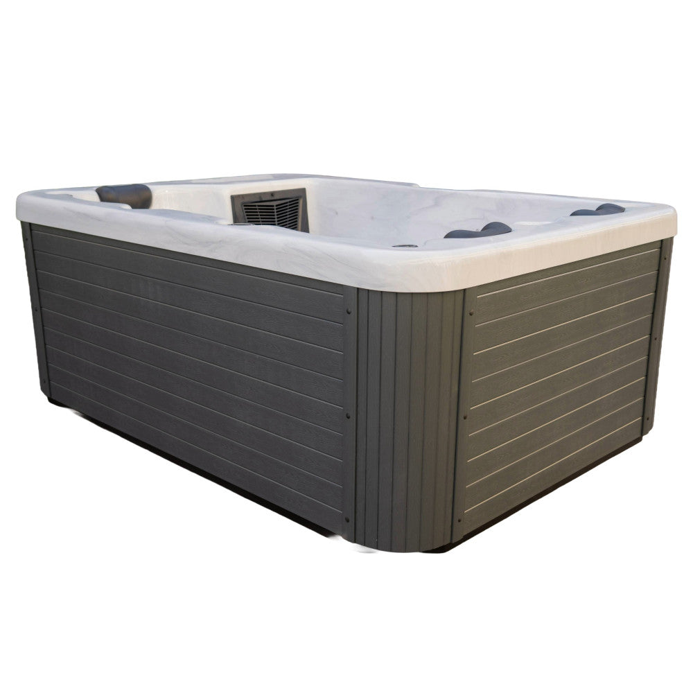 Luxury Spas Allure 3 Person Hot Tub — 29 Jet Hydrotherapy Spa (WS-7011)