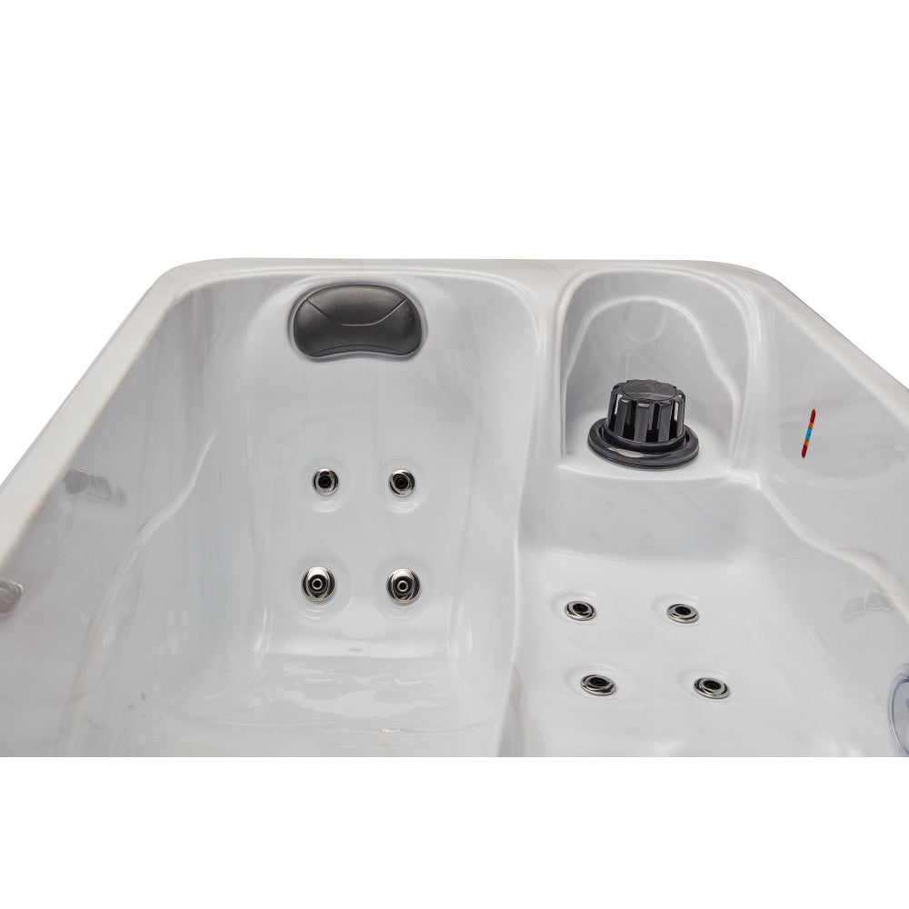 Luxury Spas Cashmere 2 Person Hot Tub — 15 Jet Intimate Spa (WS-790)