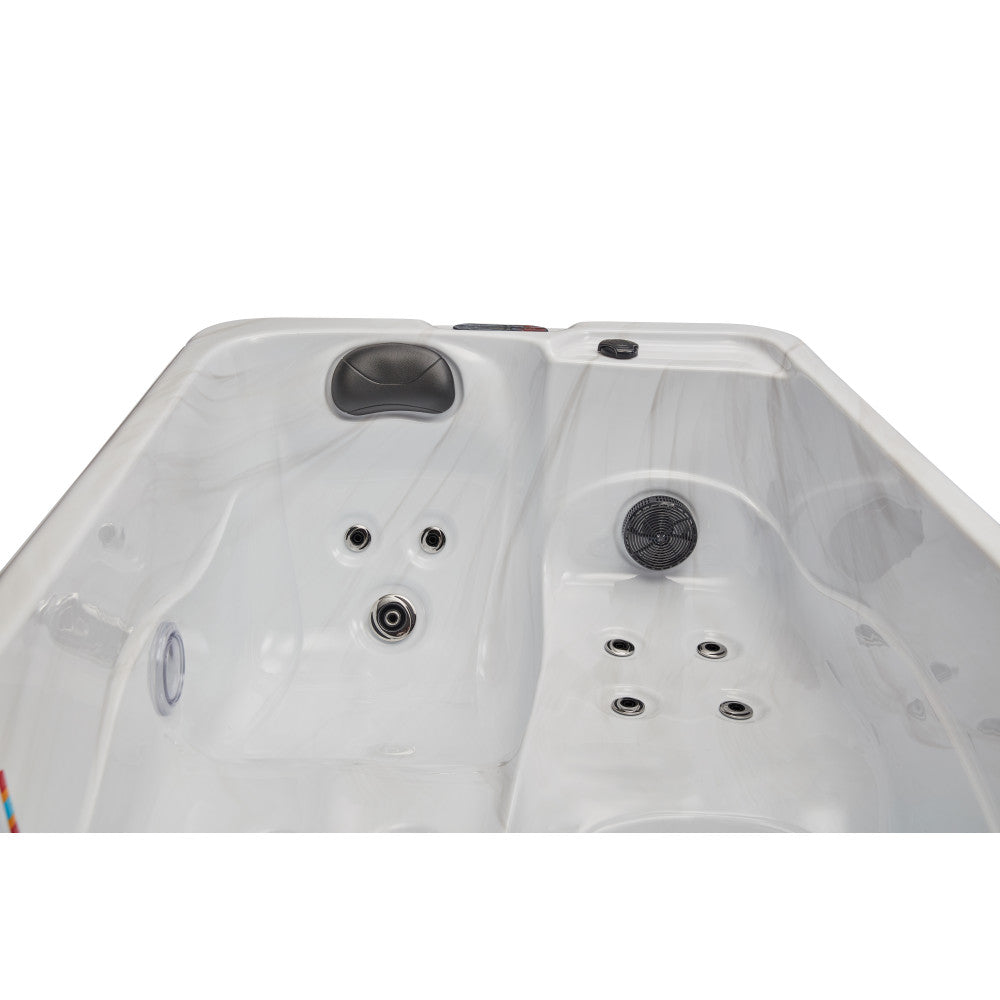 Luxury Spas Cashmere 2 Person Hot Tub — 15 Jet Intimate Spa (WS-790)