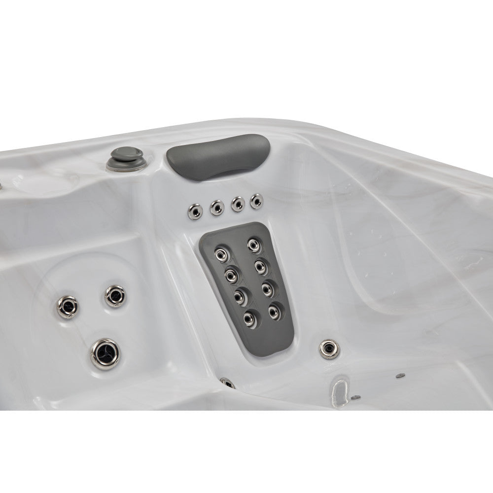 Luxury Spas Danika 5 Person Hot Tub — 84 Stainless Steel Jet Spa (WS-591)