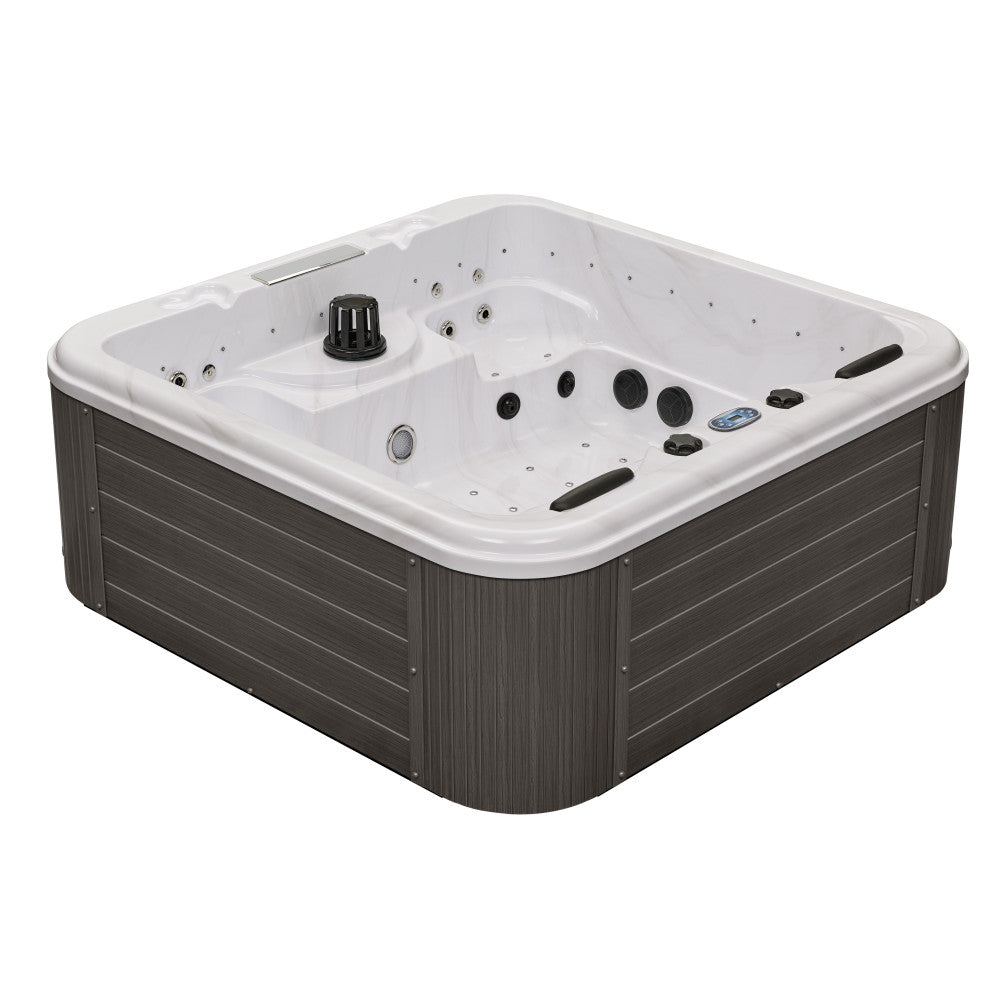 Luxury Spas Social 5 Person Hot Tub — 47 Jet Party Spa (WS-297)