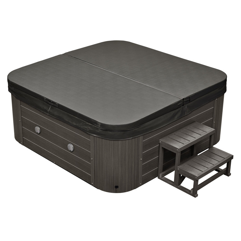 Luxury Spas Social 5 Person Hot Tub — 47 Jet Party Spa (WS-297)