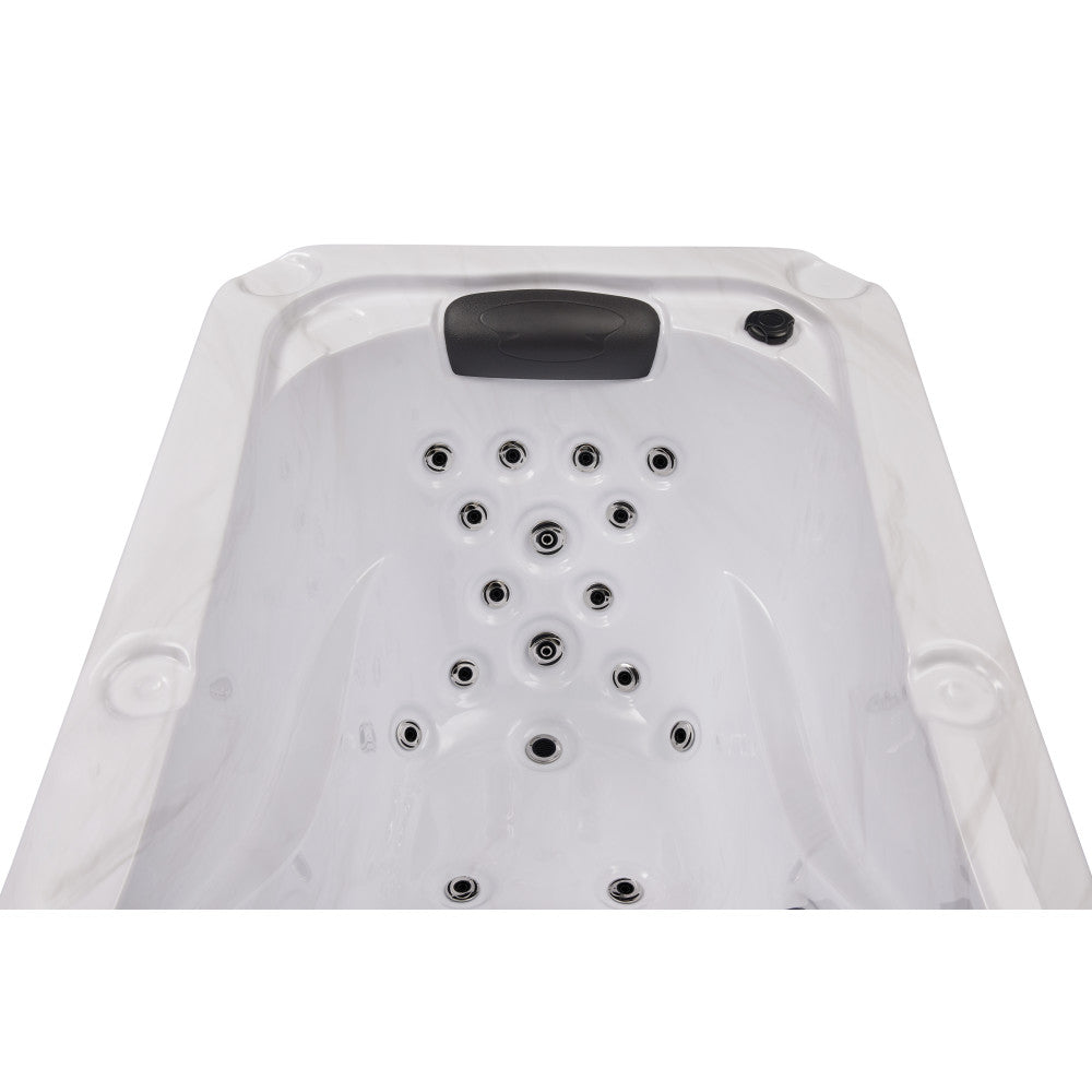 Luxury Spas Solo 1 Person Hot Tub — 17 Jet Personal Spa (WS-599)