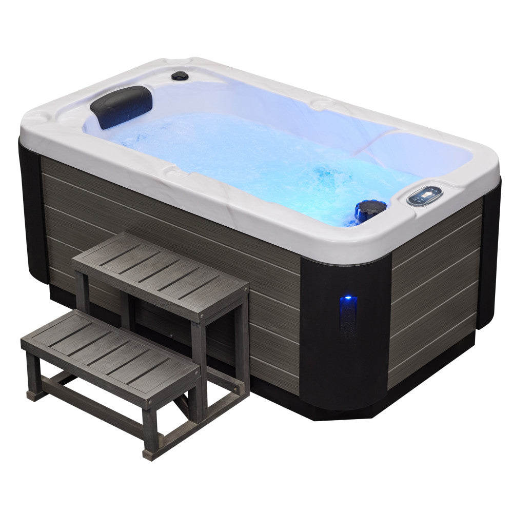 Luxury Spas Solo 1 Person Hot Tub — 17 Jet Personal Spa (WS-599)