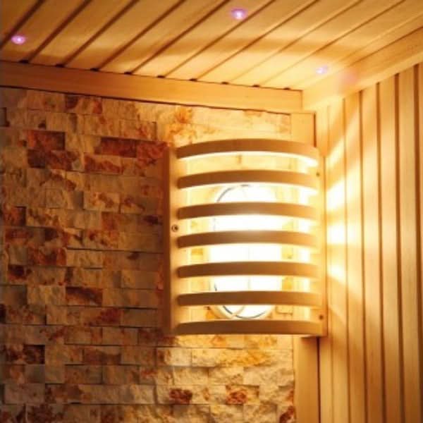 SunRay Rockledge 2-Person Luxury Indoor Traditional Sauna - Image 4