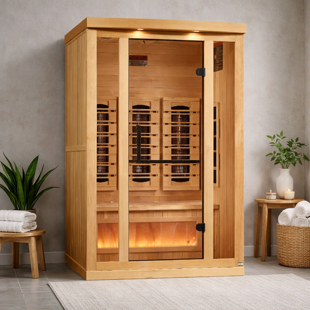 Golden Designs Full Spectrum Reserve Edition 2 Person with Himalayan Salt Bar (GDI-8020-03)