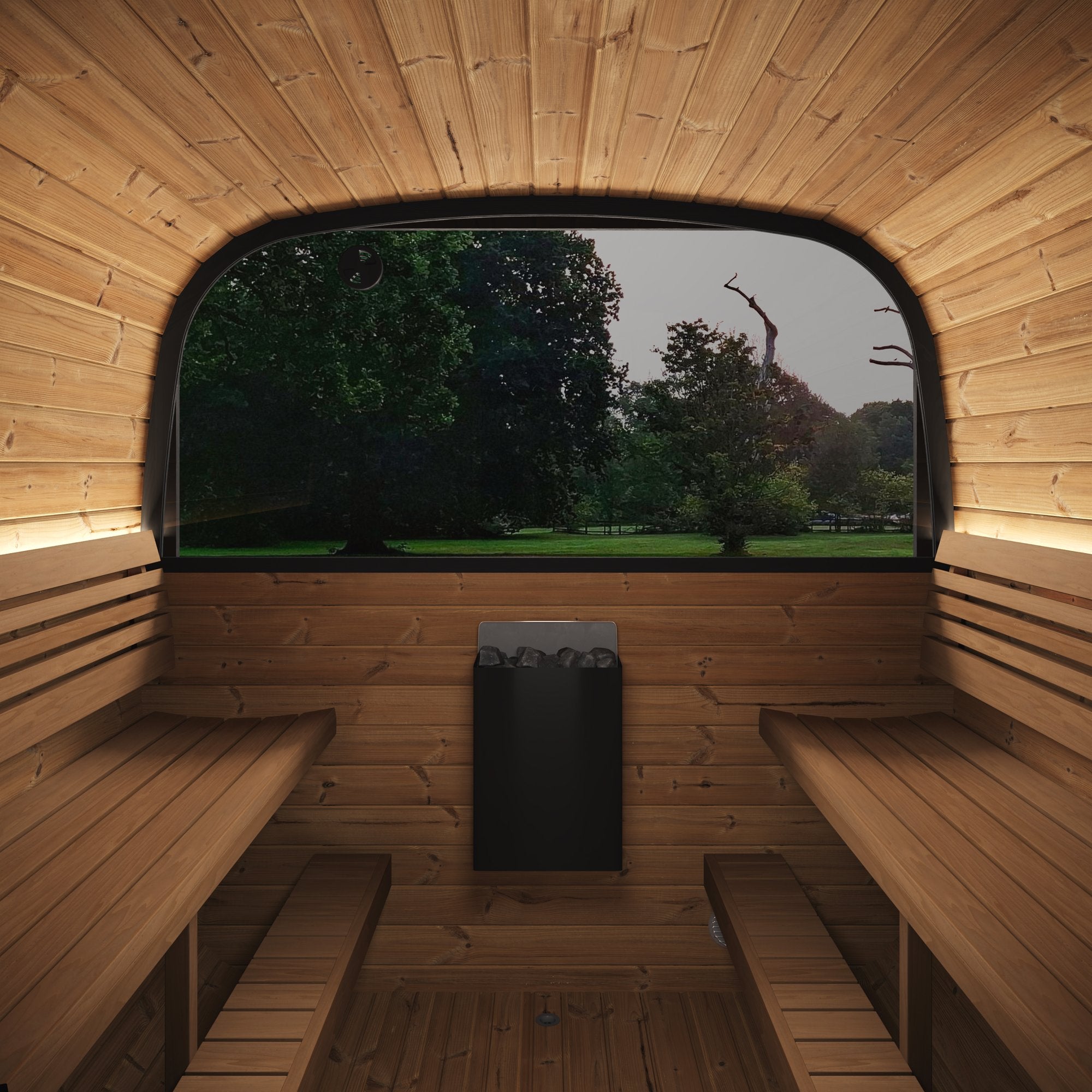 SaunaLife Model CL12GCP Cube Sauna + Cold Plunge (SL-MODEL-CL12GCP)