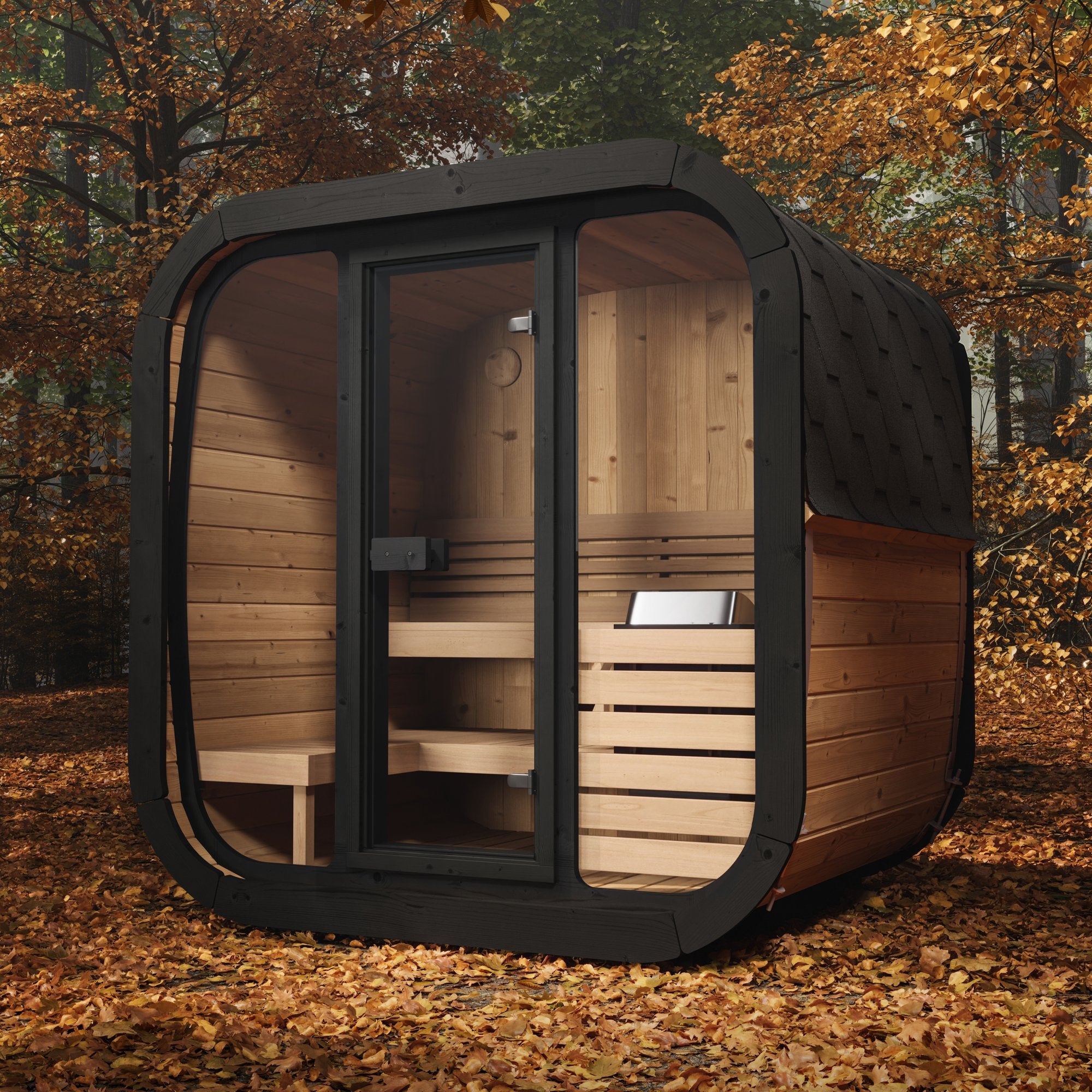 Cube Sauna – Model CL5G | SaunaLife SL-MODELCL5G