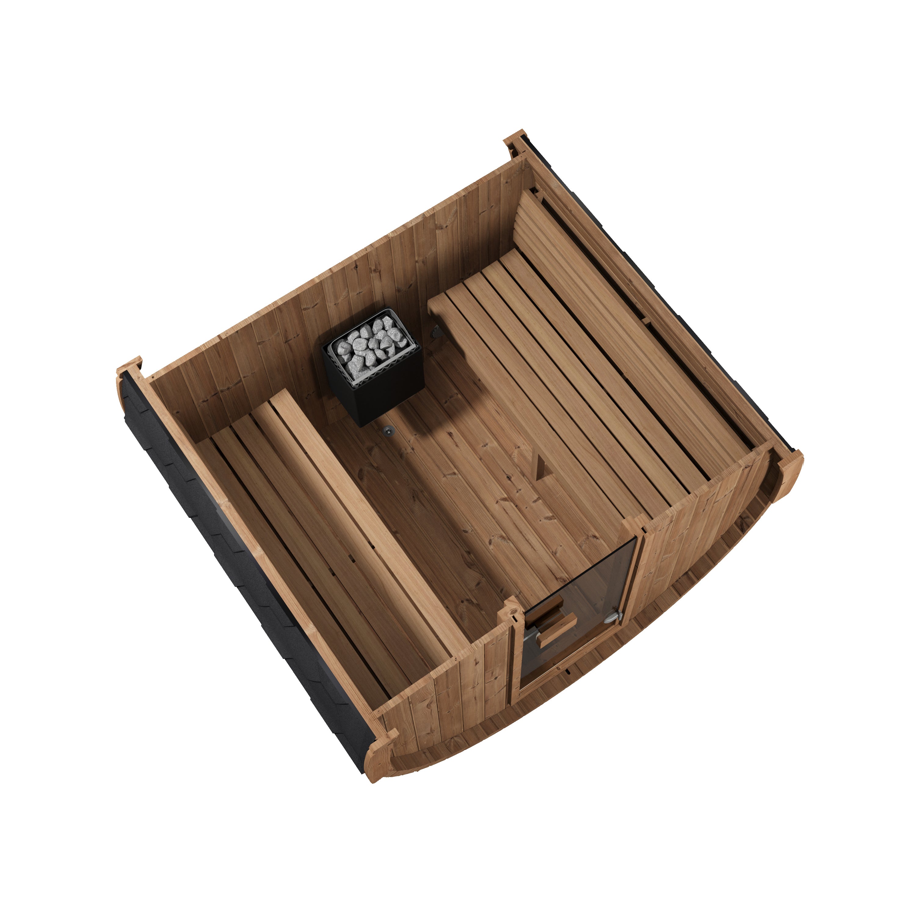 SaunaLife Model E7 Barrel Sauna (SL-MODELE7)
