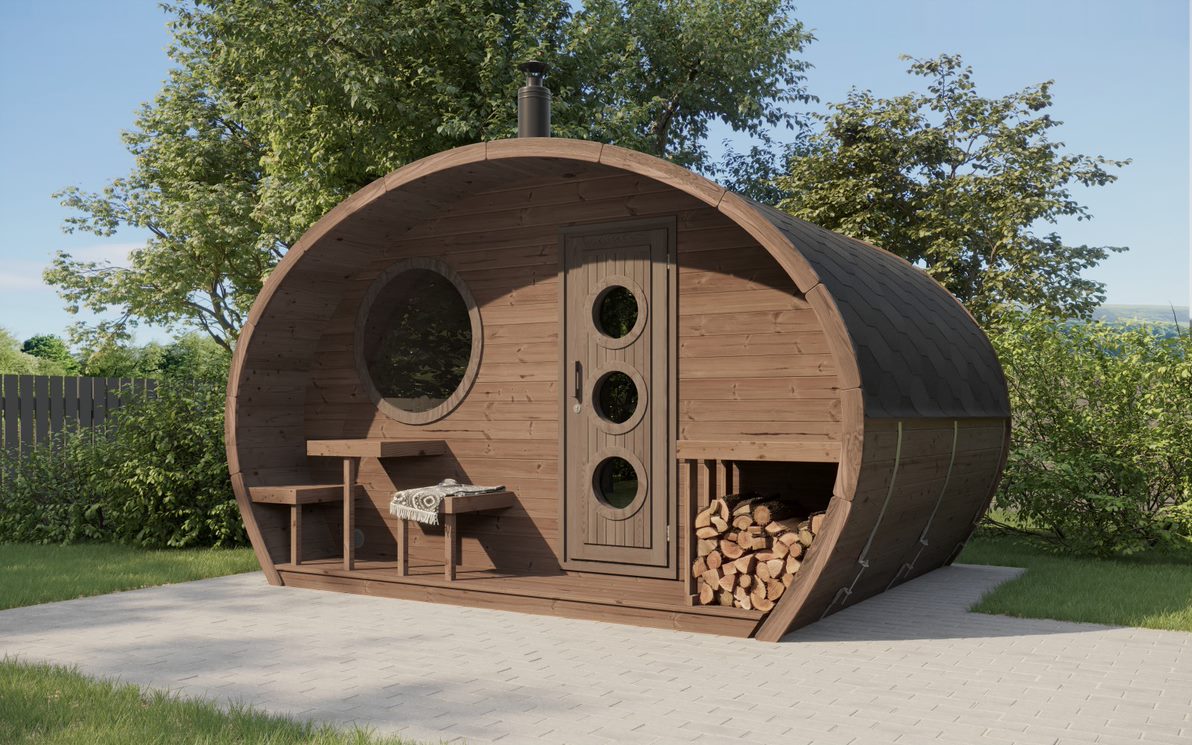 SaunaLife Model G11 Outdoor Sauna (SL-MODELG11)