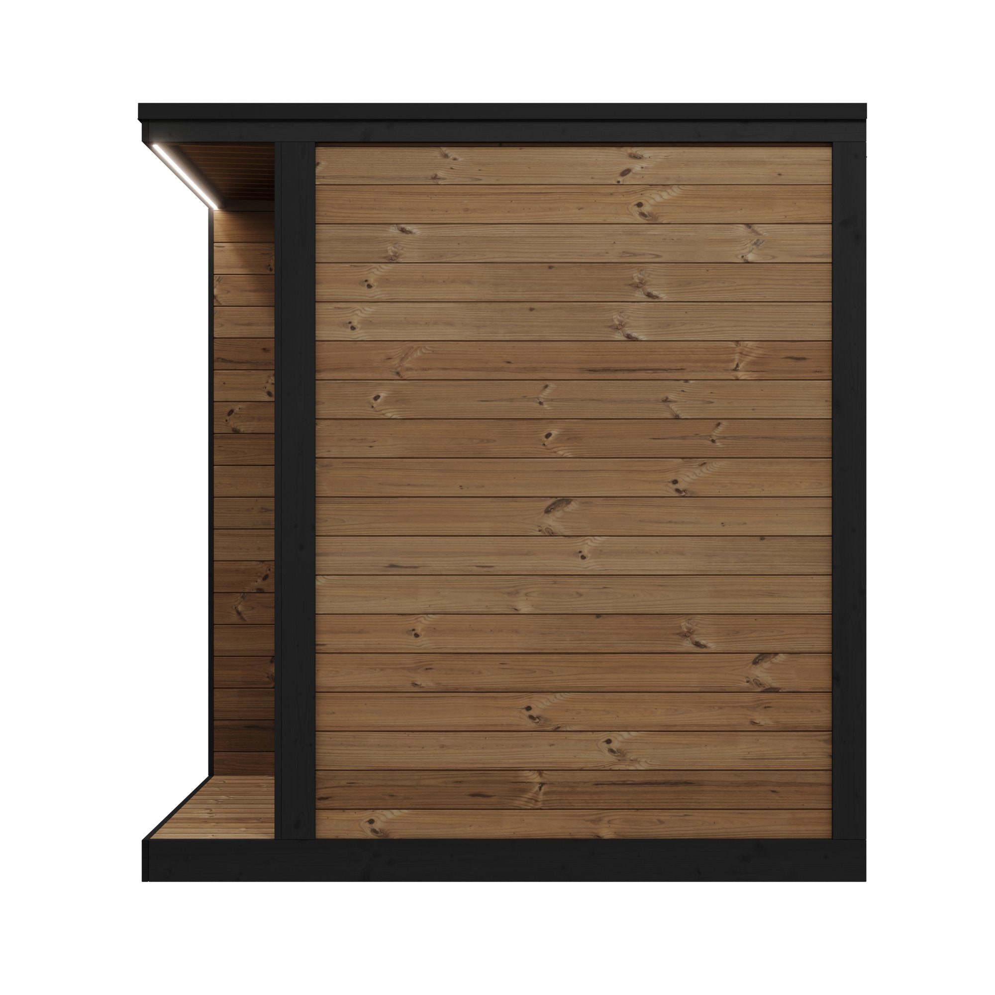 SaunaLife Model GL4 Luxury Outdoor Sauna (SL-MODELGL4)