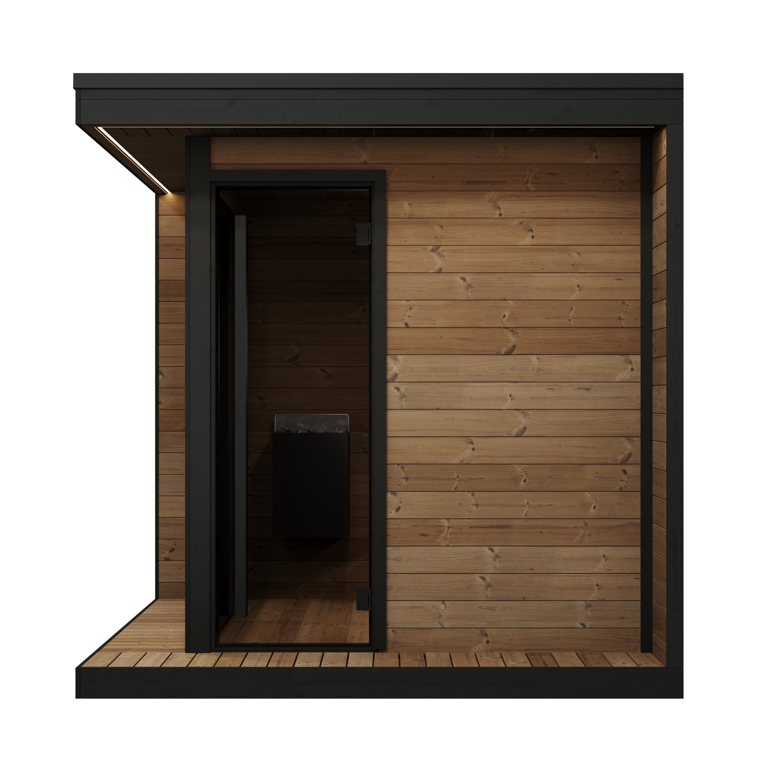 SaunaLife Model GL6 Luxury Outdoor Sauna (SL-MODELGL6)