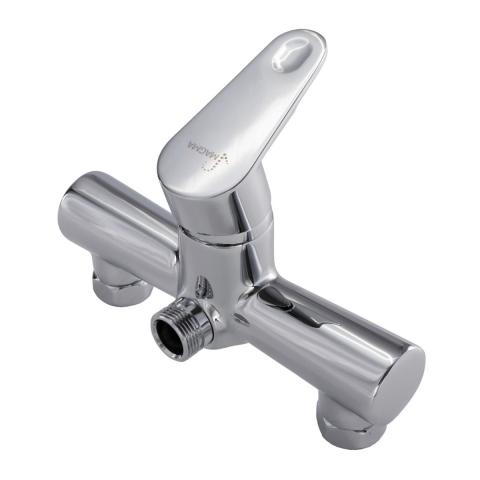 SaunaLife Model R3 Barrel Shower - Interior Detail