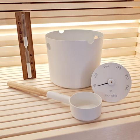 SaunaLife Sauna Accessory Package 2 (ACCPKG-2BK)
