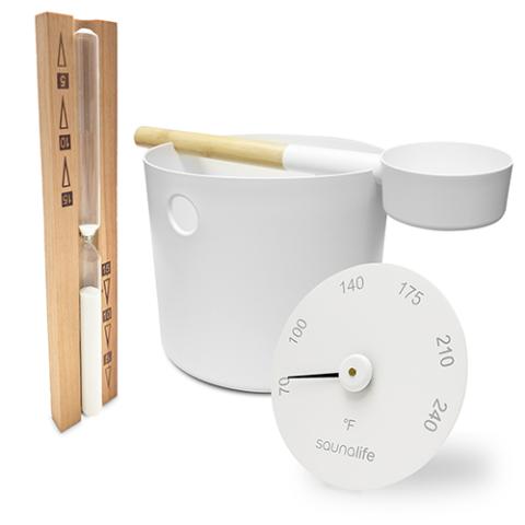 SaunaLife Sauna Accessory Package 2 (ACCPKG-2BK)
