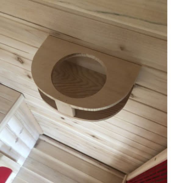 SunRay Cayenne 4-Person Outdoor Infrared Sauna - Image 6