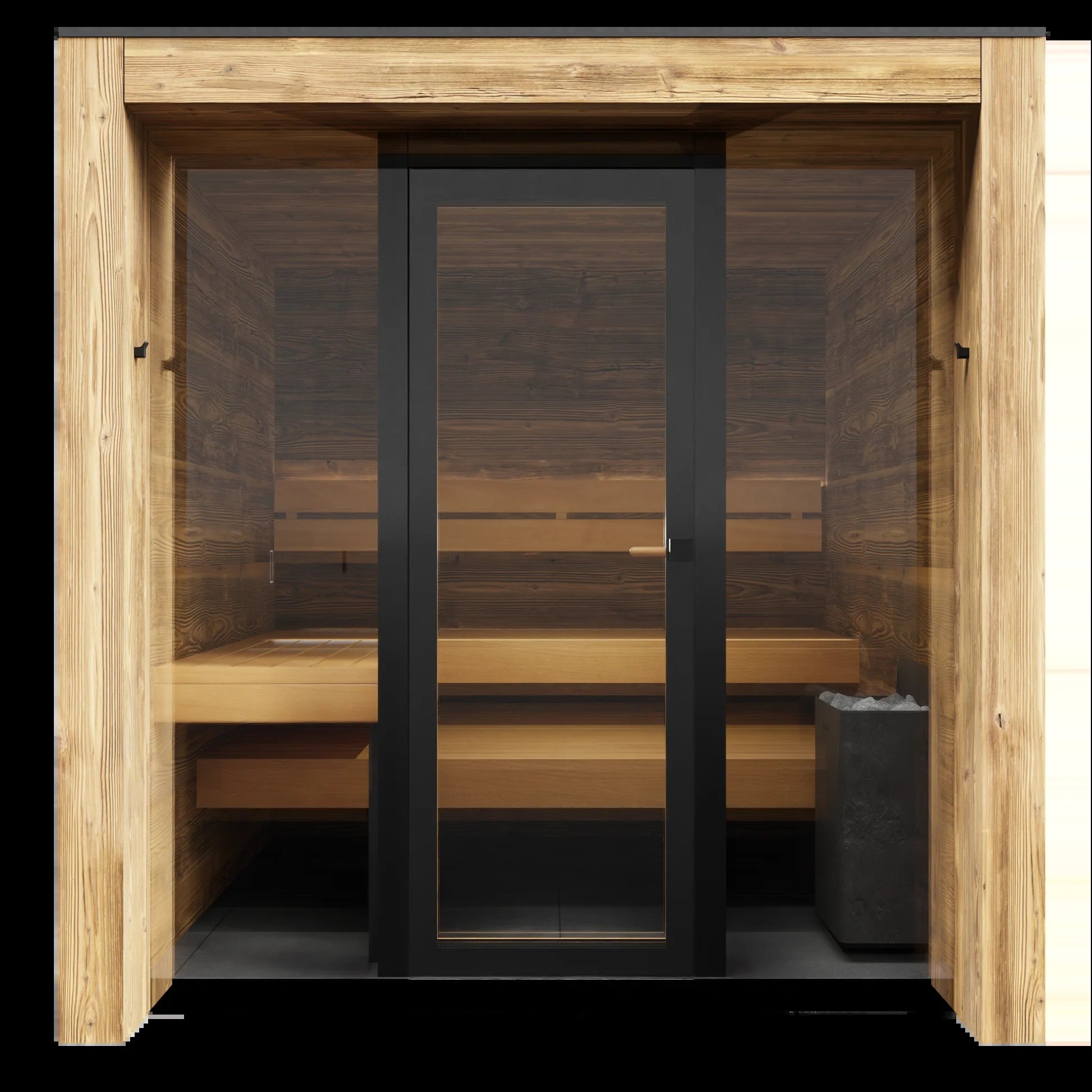 ThermaSol Fortis Outdoor Sauna Cabin (14-FORTIS)