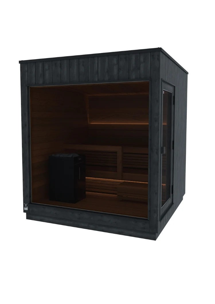 ThermaSol Nordic Misty Outdoor Sauna Cabin (14-KIR-3537)