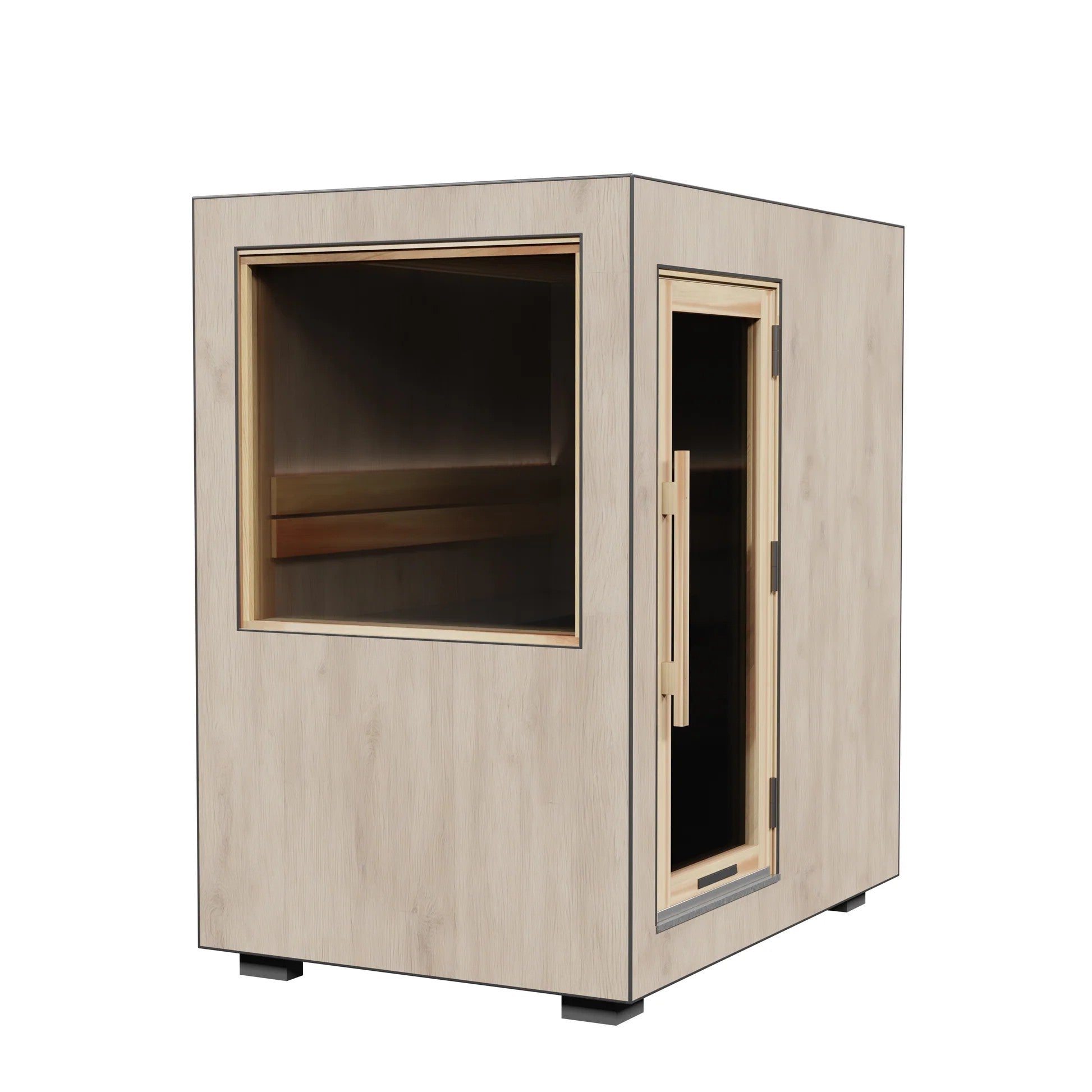 ThermaSol Solaris Solar Powered Outdoor Sauna Cabin (14-KIR-4561)