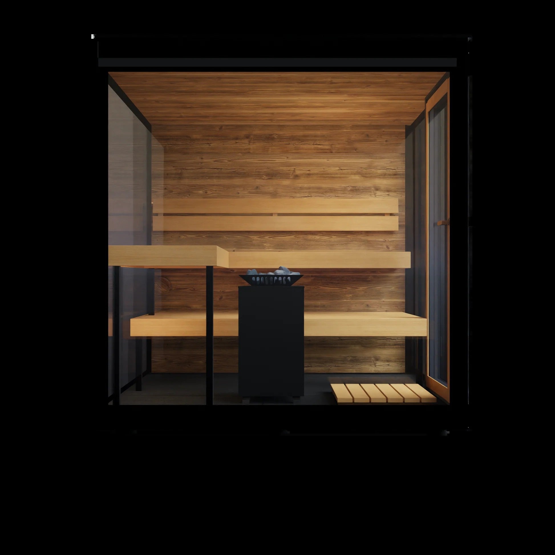 ThermaSol Vue Outdoor Sauna Cabin (14-VUEDL)