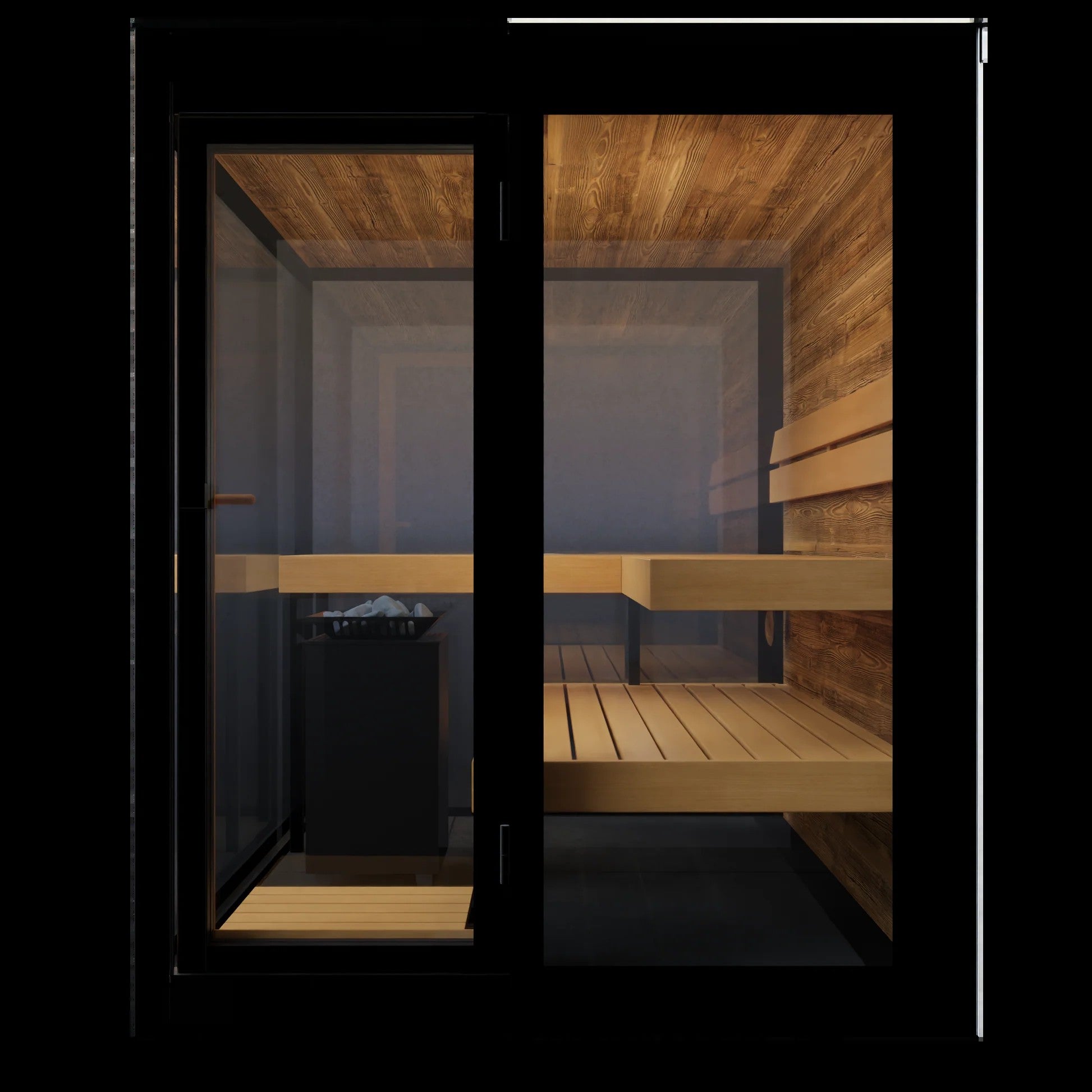 ThermaSol Vue Outdoor Sauna Cabin (14-VUEDL)