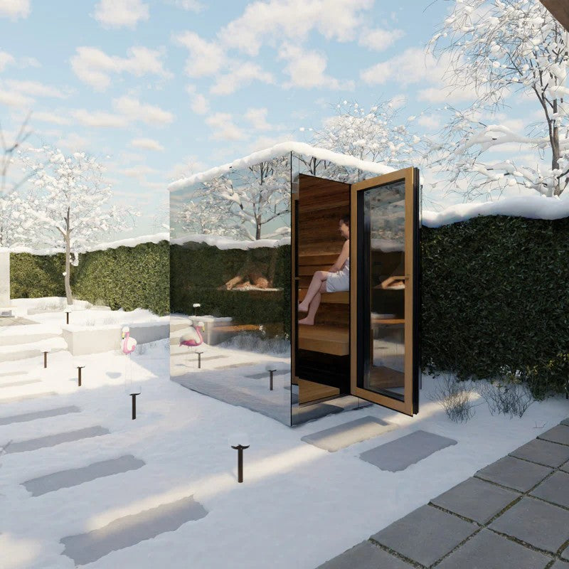 ThermaSol Vue Outdoor Sauna Cabin (14-VUEDL)