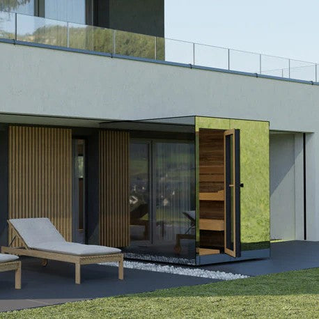 ThermaSol Vue Outdoor Sauna Cabin (14-VUEDL)
